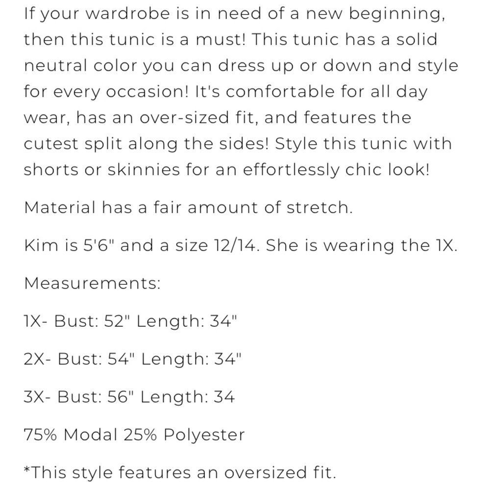 Plus Size Tunic - image 3